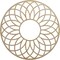 Ekena Millwork Cannes Wood Fretwork Pierced Ceiling Medallion, Hickory, 34"OD x 11 5/8"ID x 1/4"T CMWP34X34X0250CNHI - alternate 1